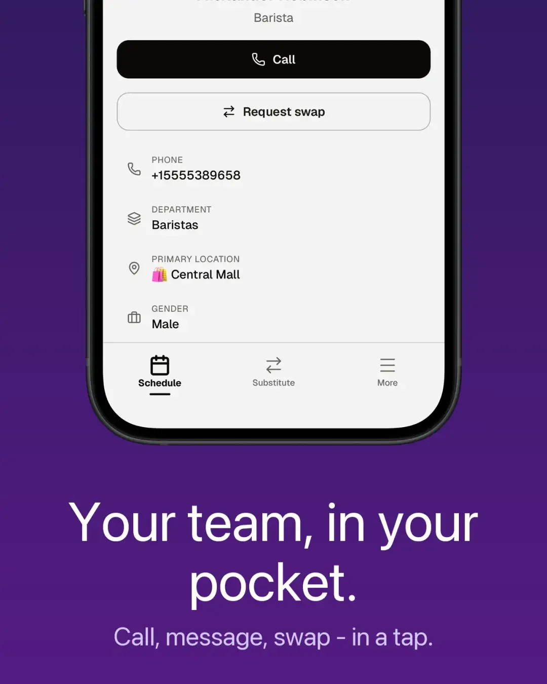 InShift — знімок екрана 2