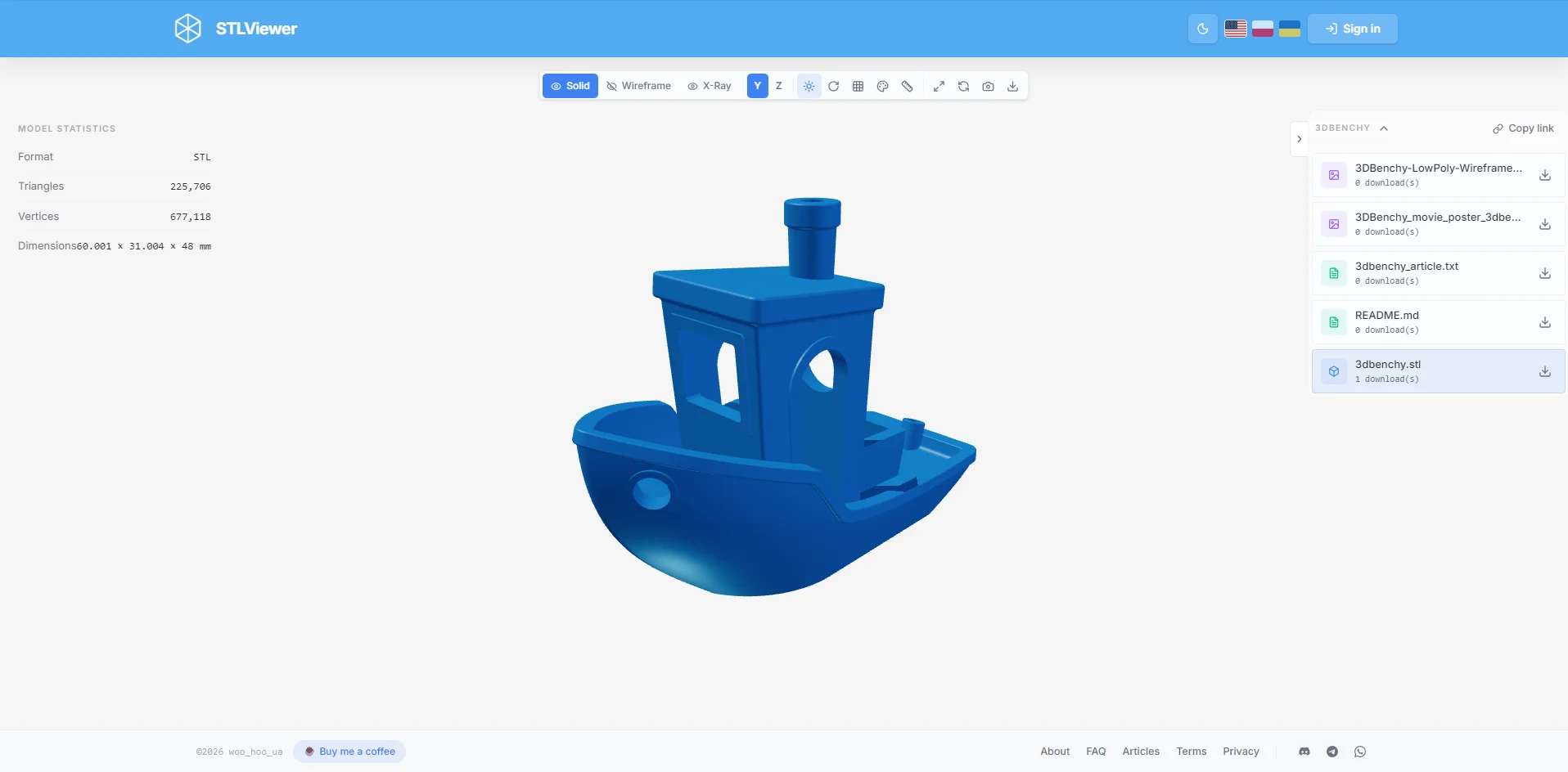 STLViewer Online — screenshot 2