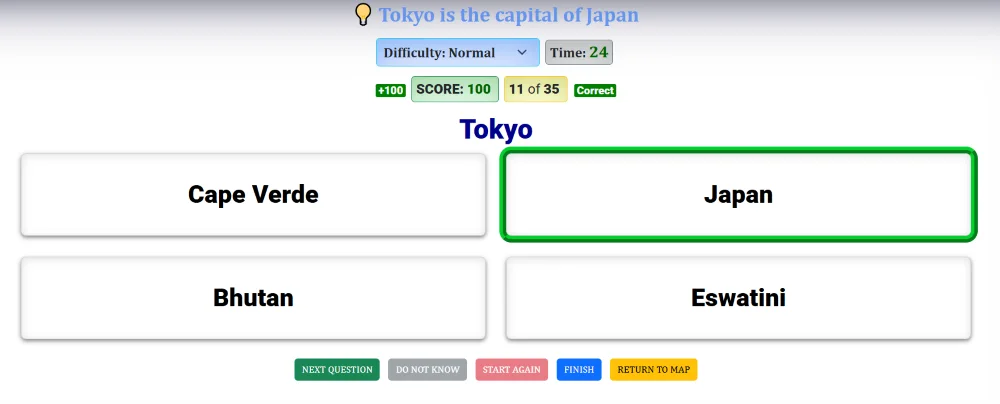World Countries and Quizzes — screenshot 4