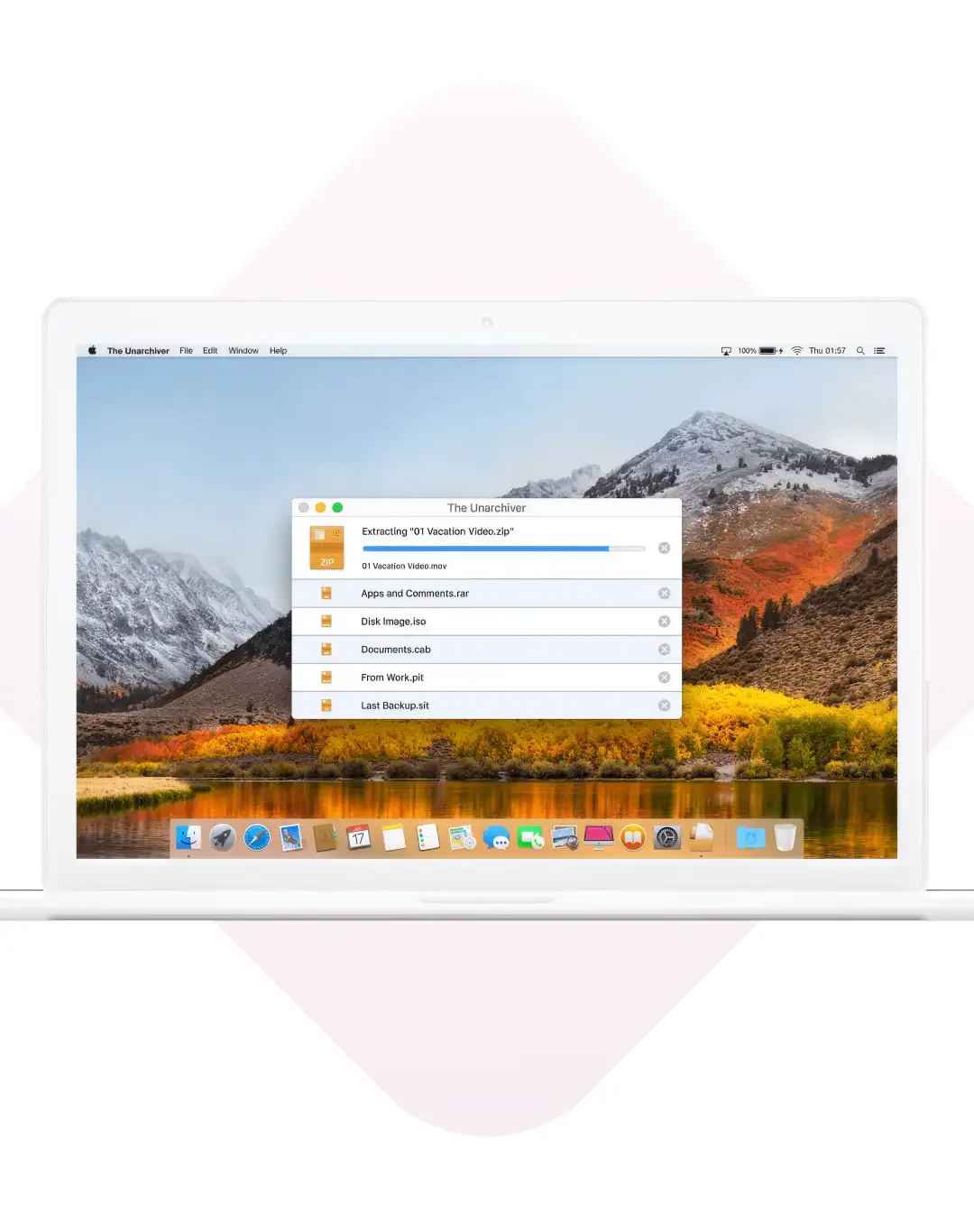 The Unarchiver — screenshot 1