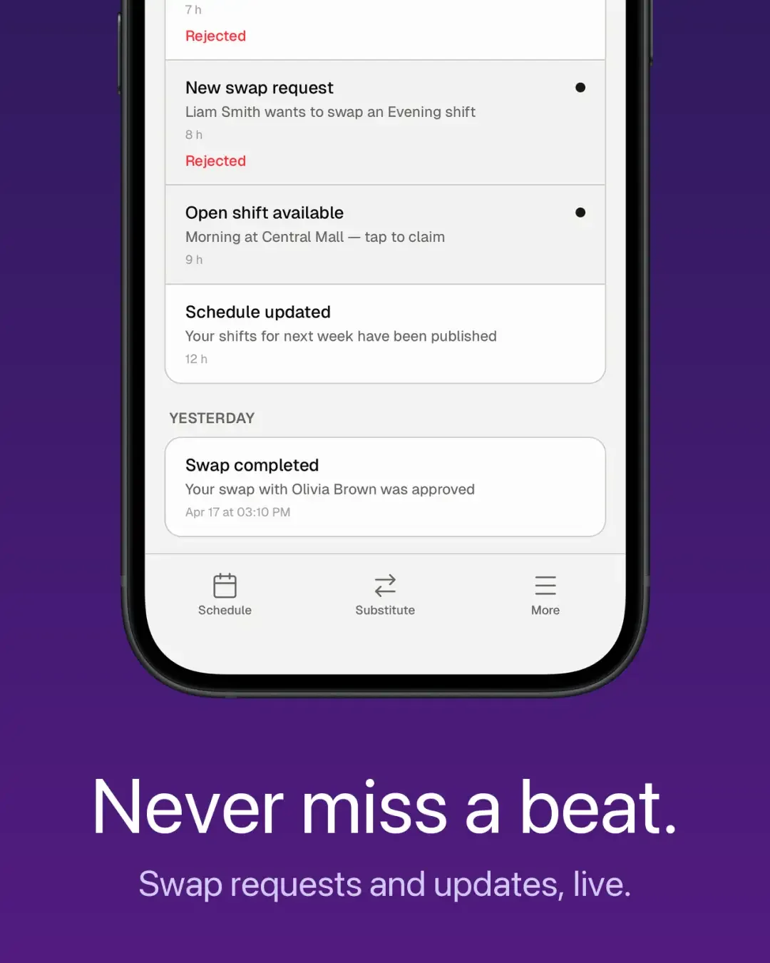 InShift — знімок екрана 4