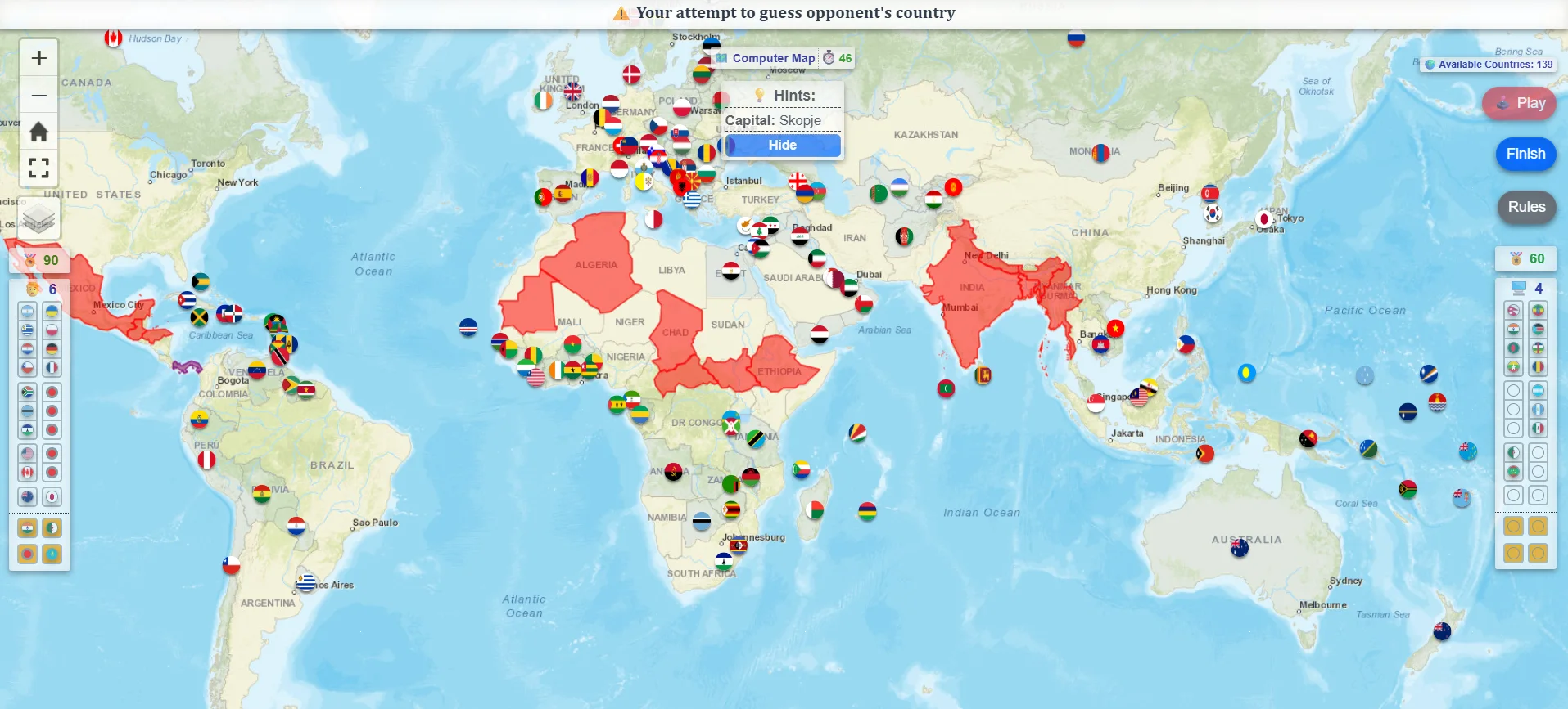 Countries Guesser — screenshot 3