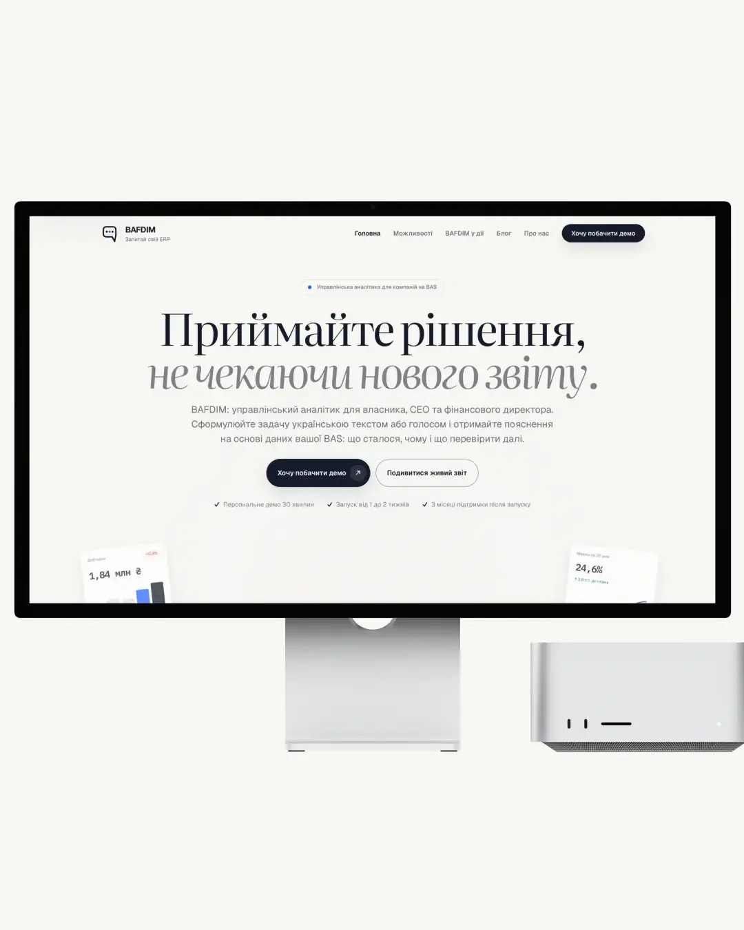 BAFDIM — знімок екрана 1