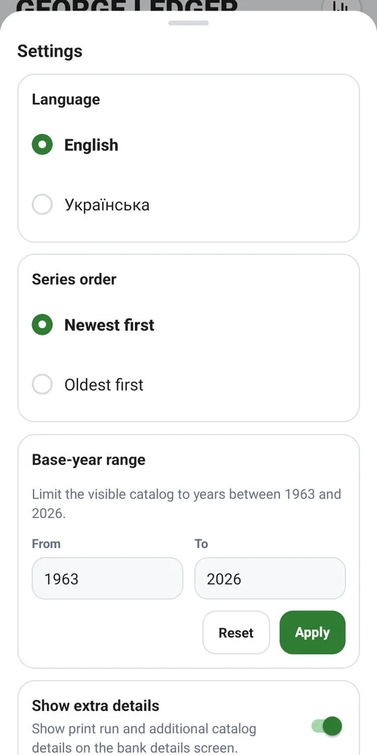 George Ledger: 1 Dollar FRN — screenshot 9