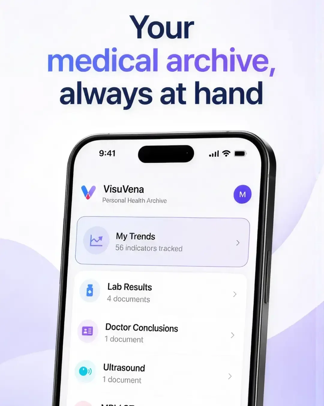VisuVena — знімок екрана 1