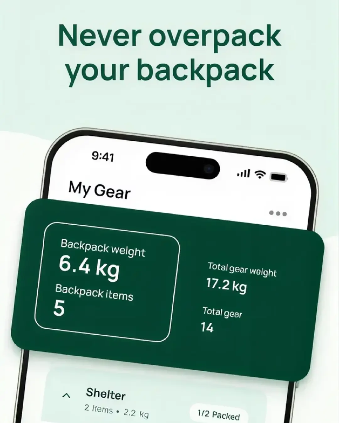 Backpack Hike — знімок екрана 2