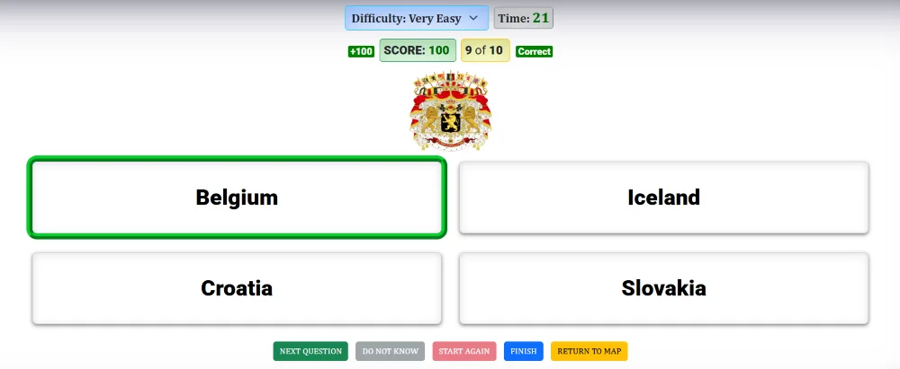 World Countries and Quizzes — screenshot 5