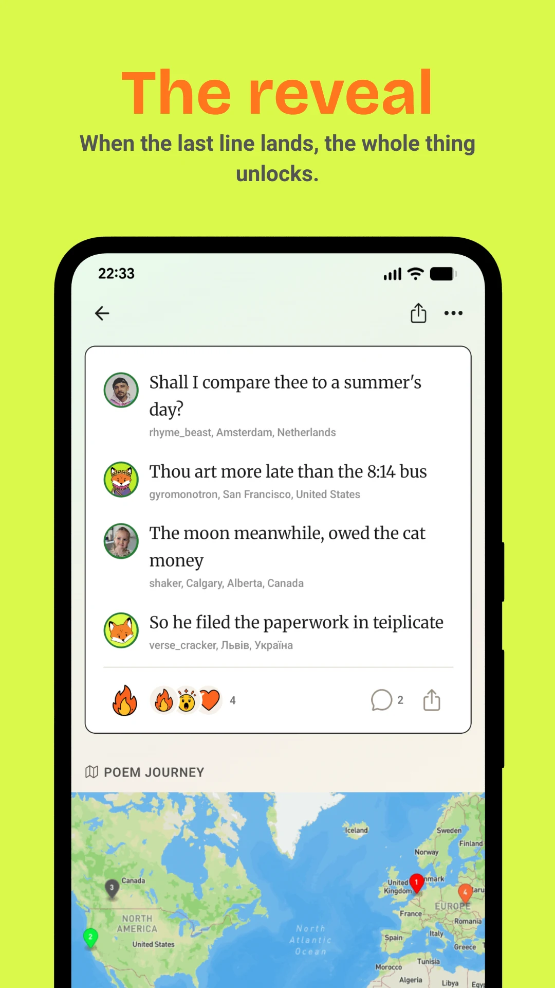 RHYMA: пишемо вірші разом — screenshot 3