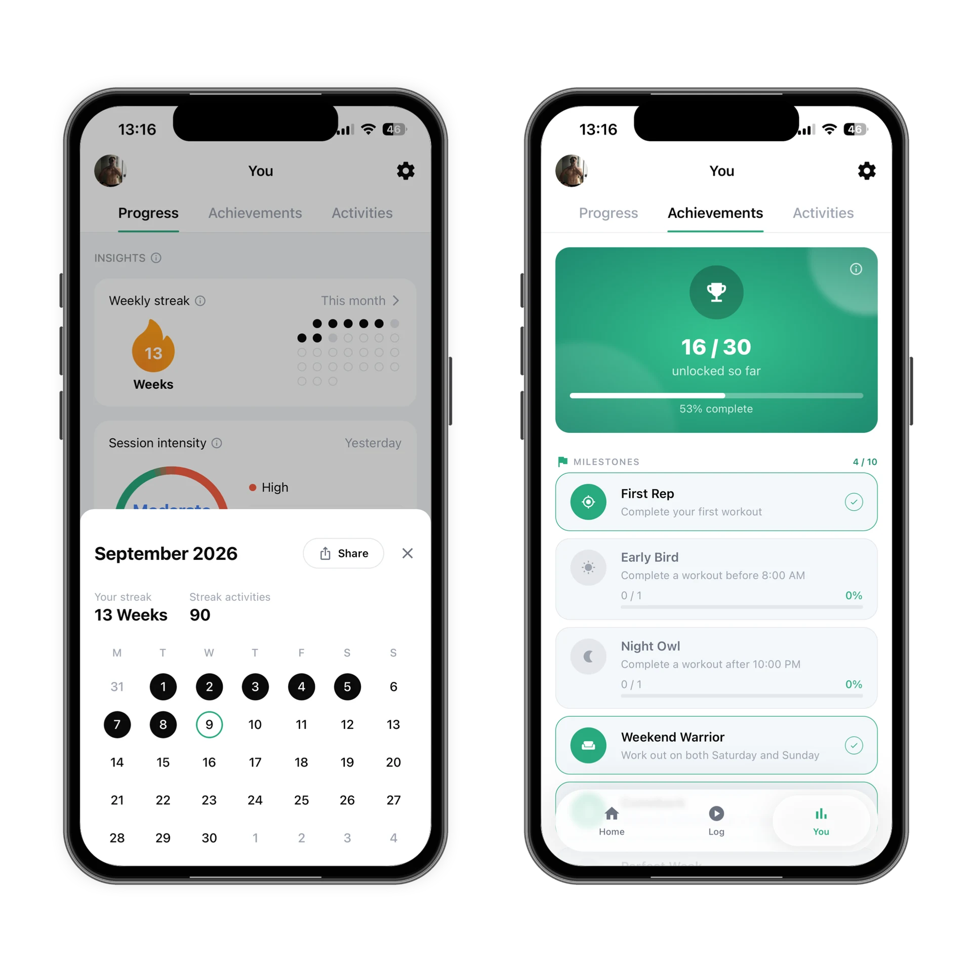 RepFlow: Training Log — знімок екрана 1
