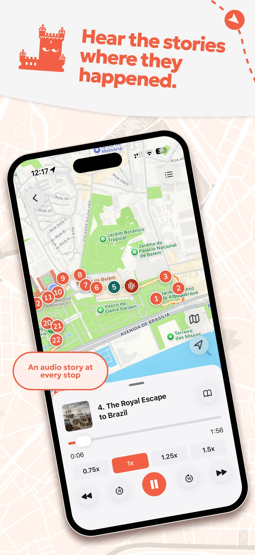 Nadoloni — Self-Guided Audio Walks — screenshot 4