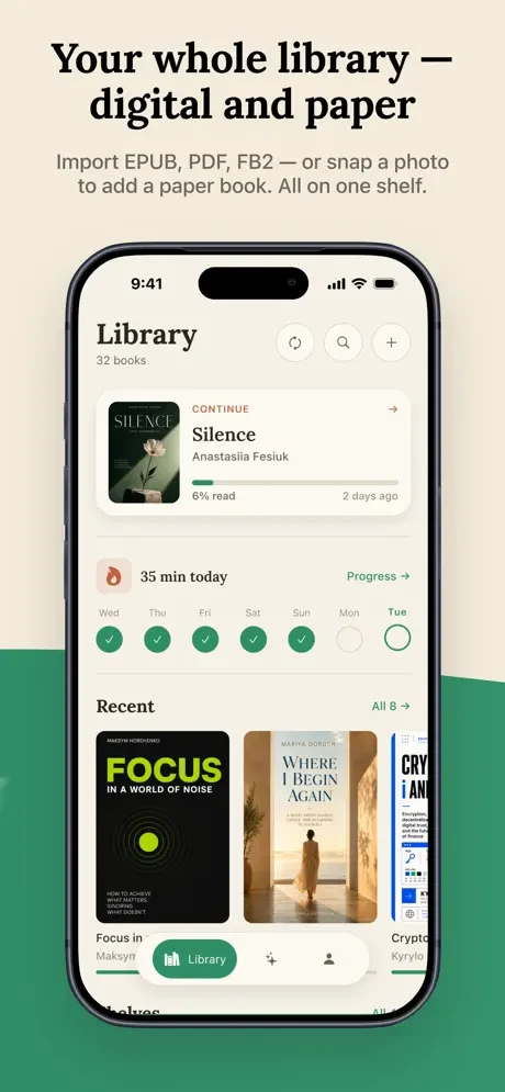 Librosy — знімок екрана 1