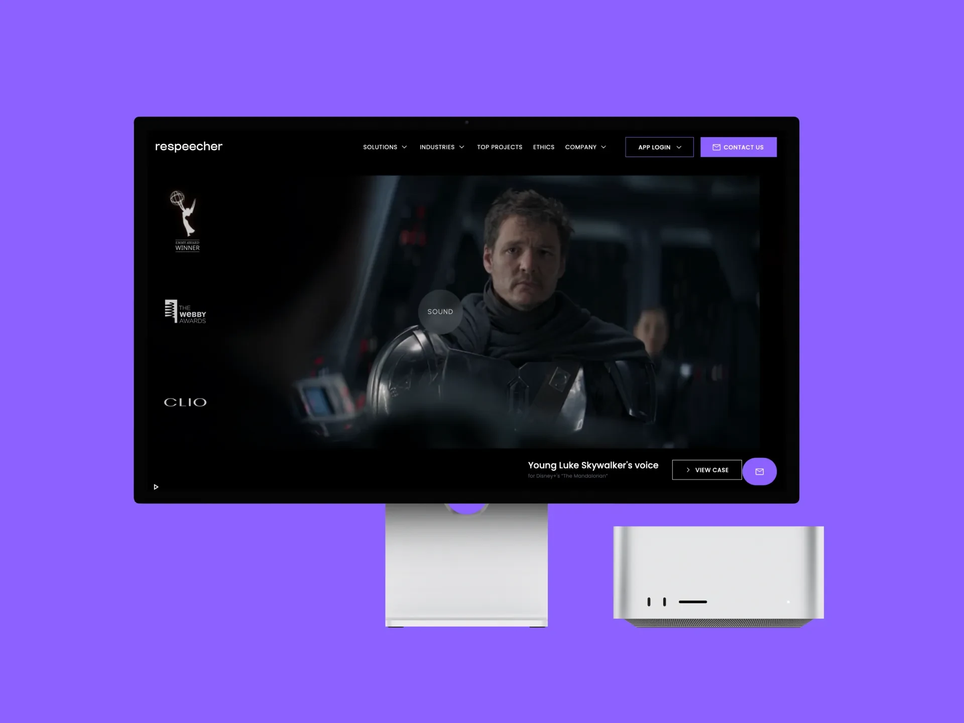 Respeecher — знімок екрана 1