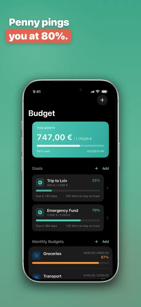 EveryPenny — знімок екрана 3