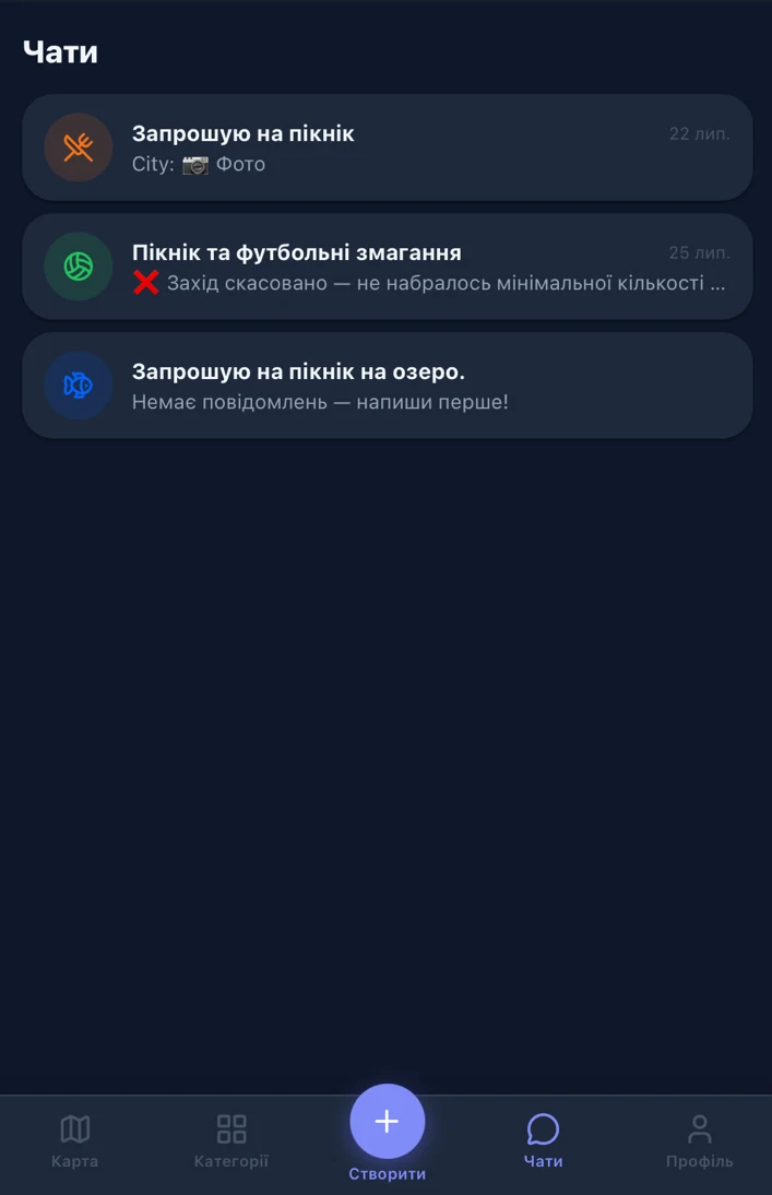 ЛовиМить — знімок екрана 8