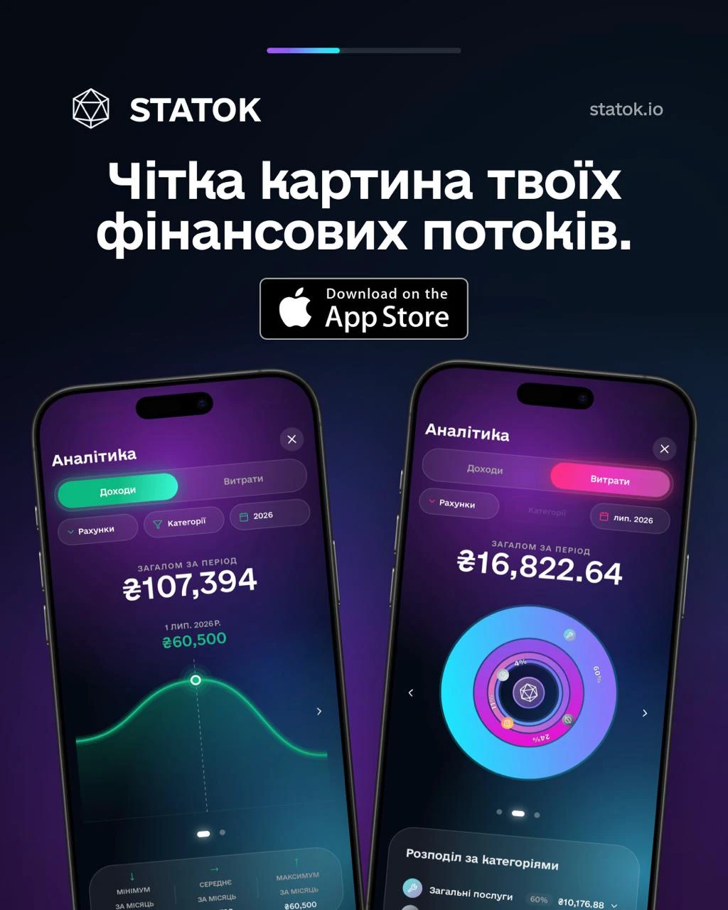 STATOK: AI Money Manager — знімок екрана 3
