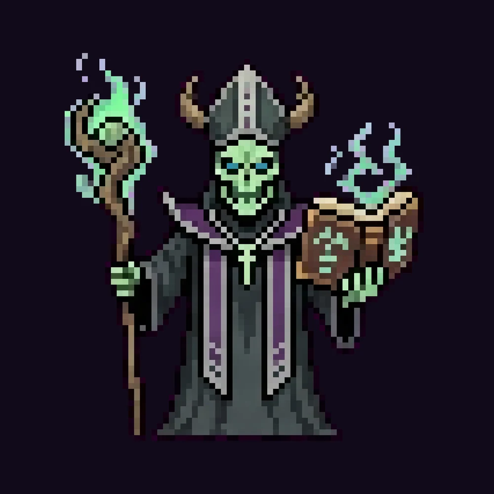 Chess Meets Necromancy — logo