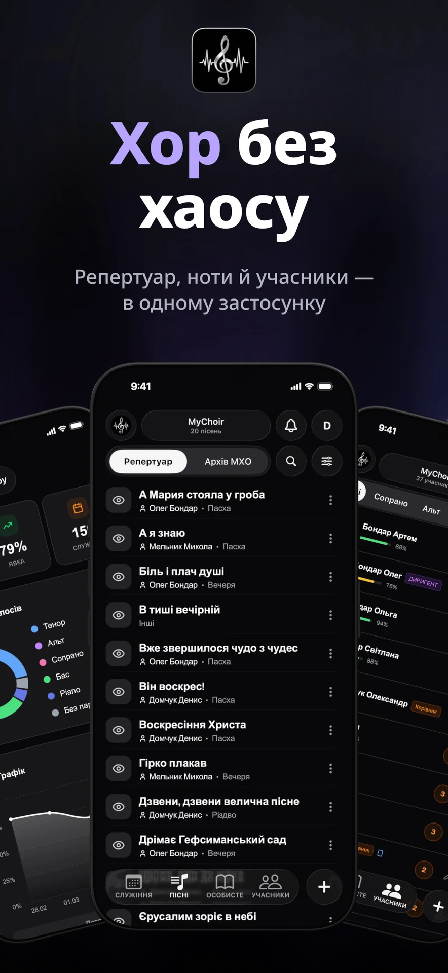 MyChoir - Хор та ноти — screenshot 1